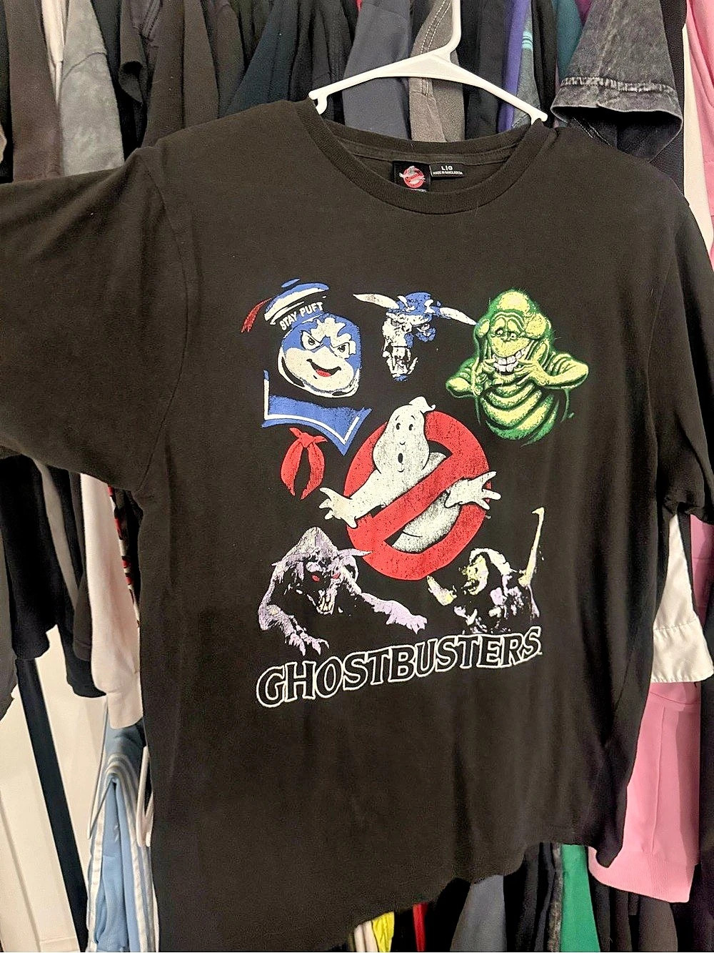 Ghostbusters graphic tee Black Large Like New